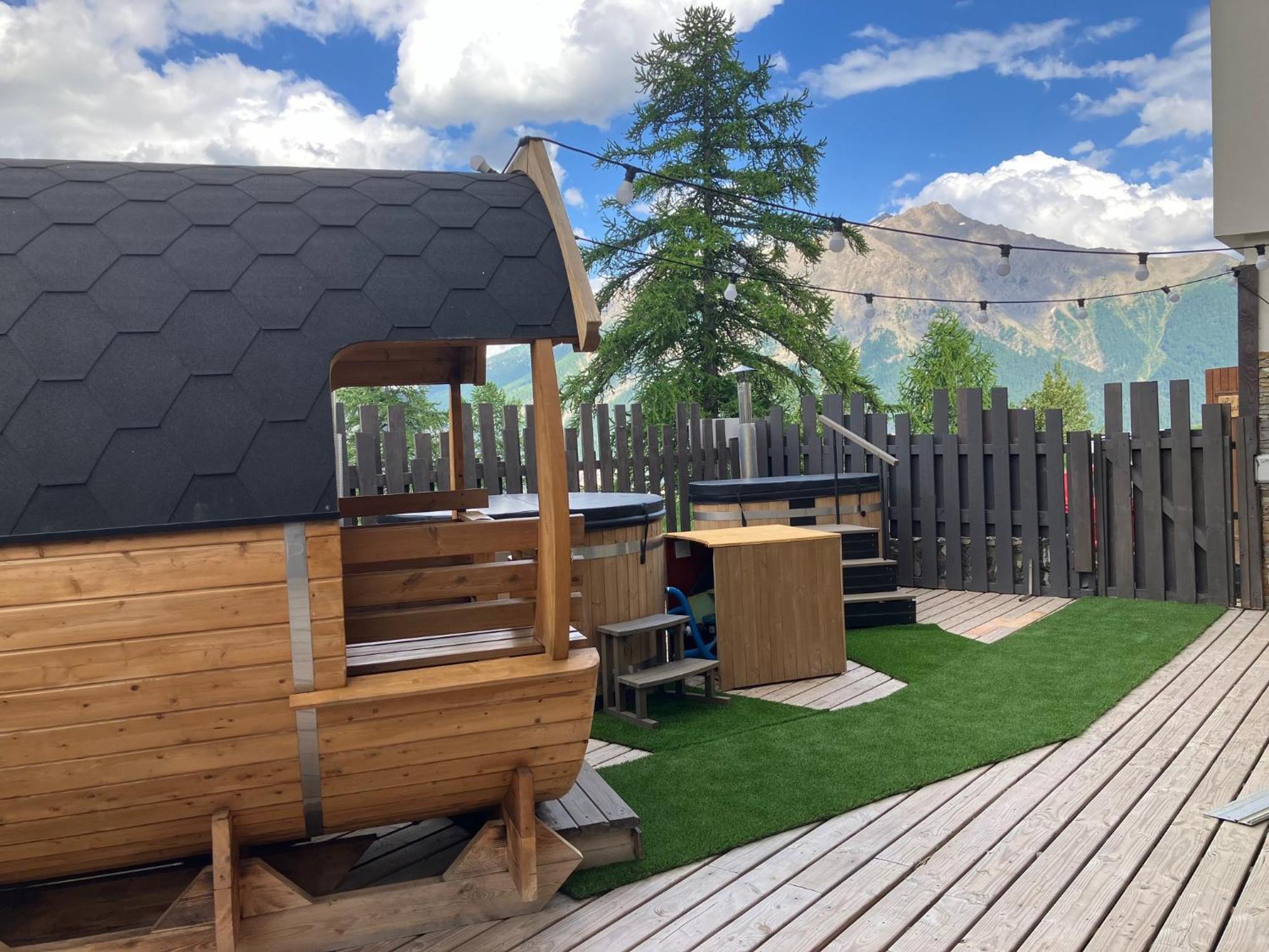 Chalet Sainte Anne La Condamine-Chatelard المظهر الخارجي الصورة